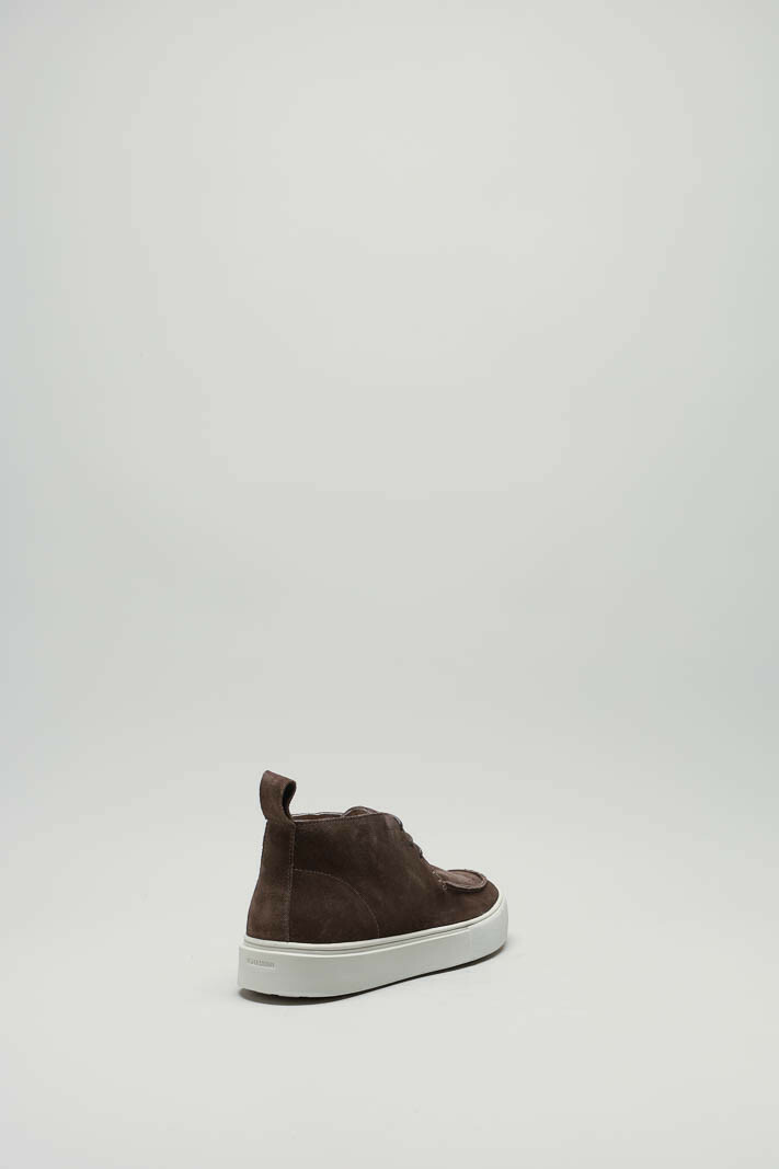 zoom in on Taupe Veterschoen hoog image Taupe Veterschoen hoog image