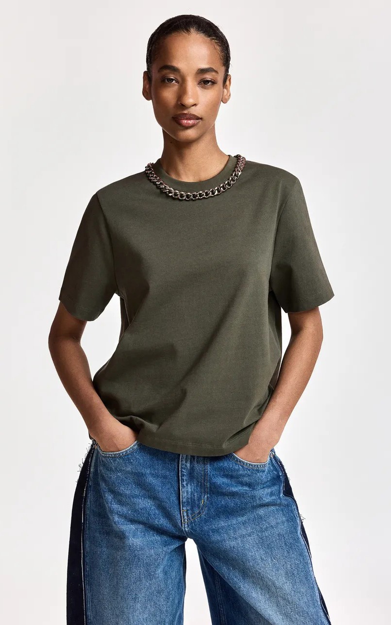 Kaki T-shirt