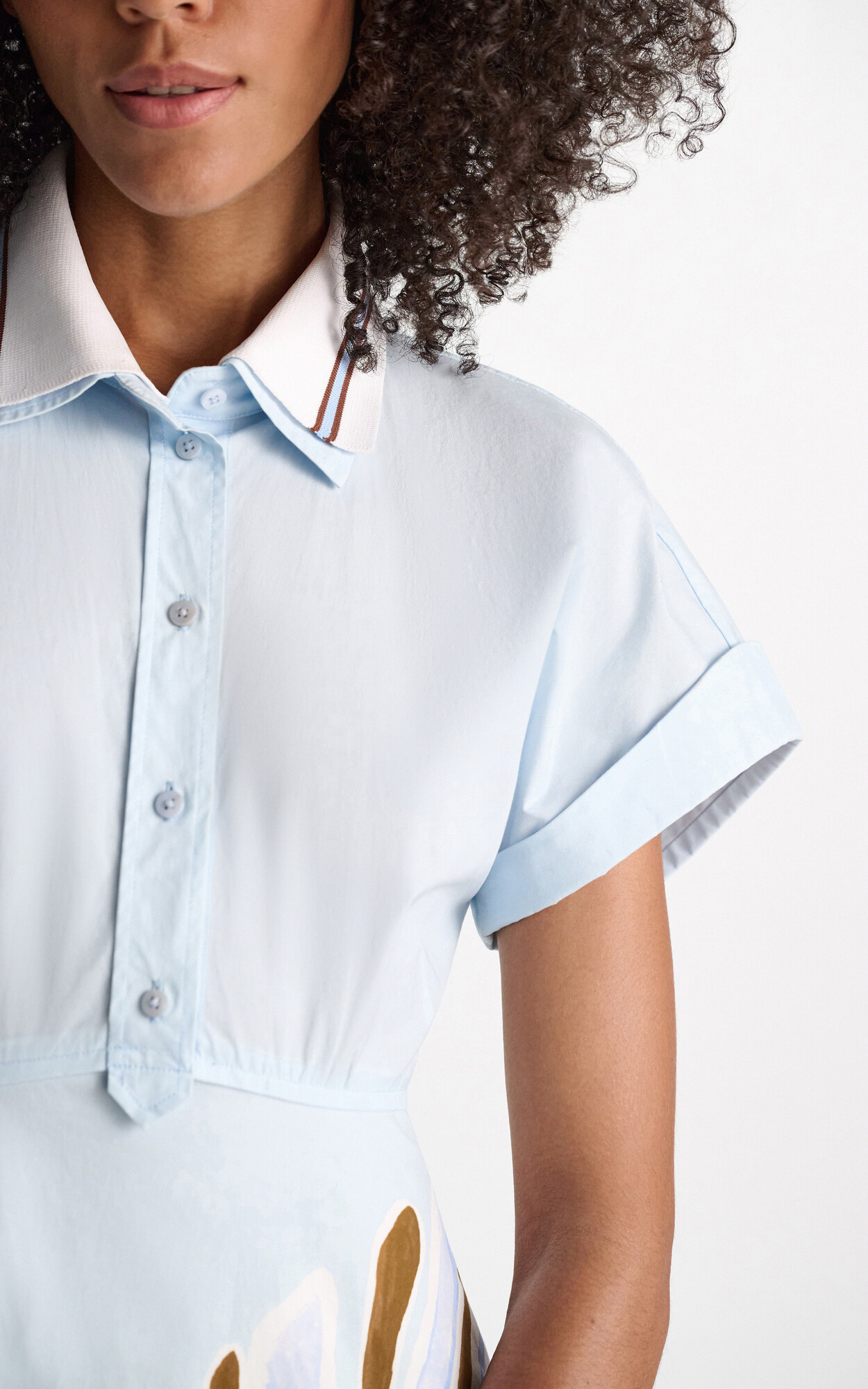 Lichtblauw Jurk image