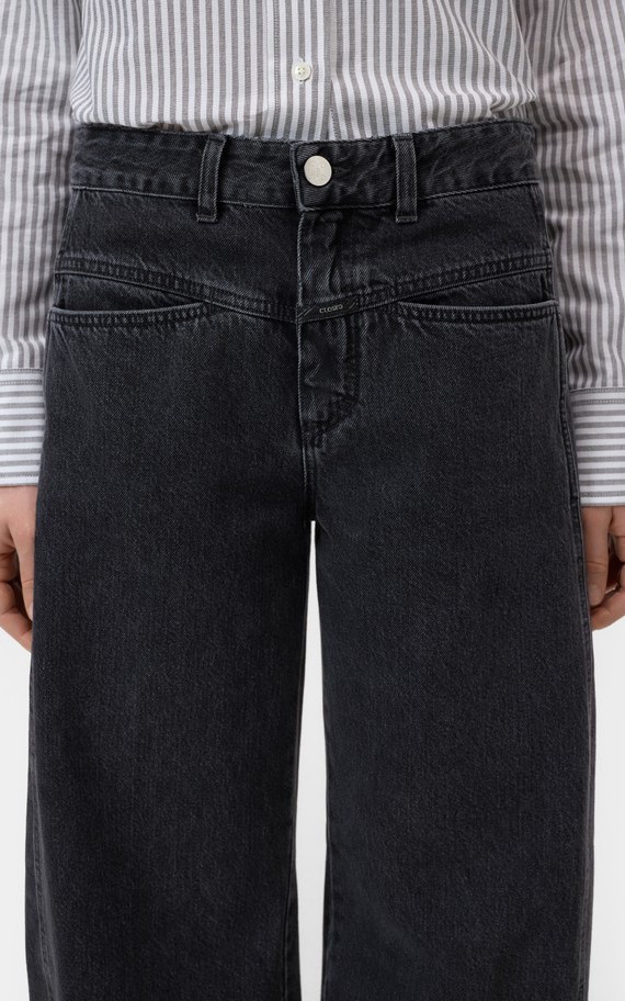 Donkergrijs Jeansbroek image