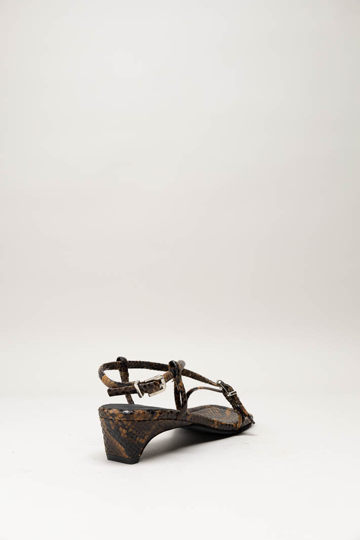 Bruin Sandaal hak image