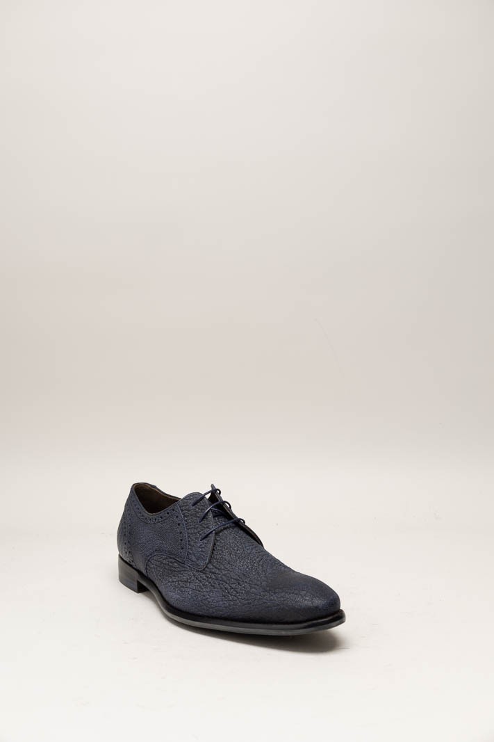 Donkerblauw Veterschoen