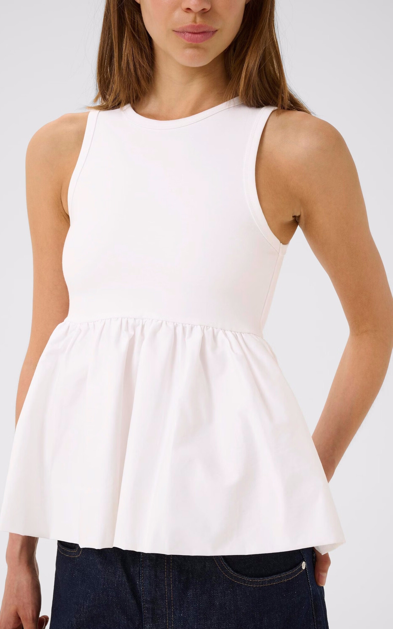 Wit T-shirt/top