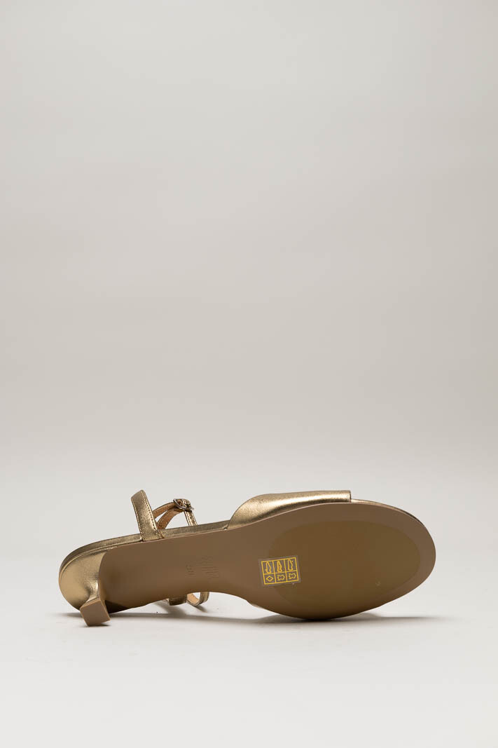 Brons Sandaal hak image