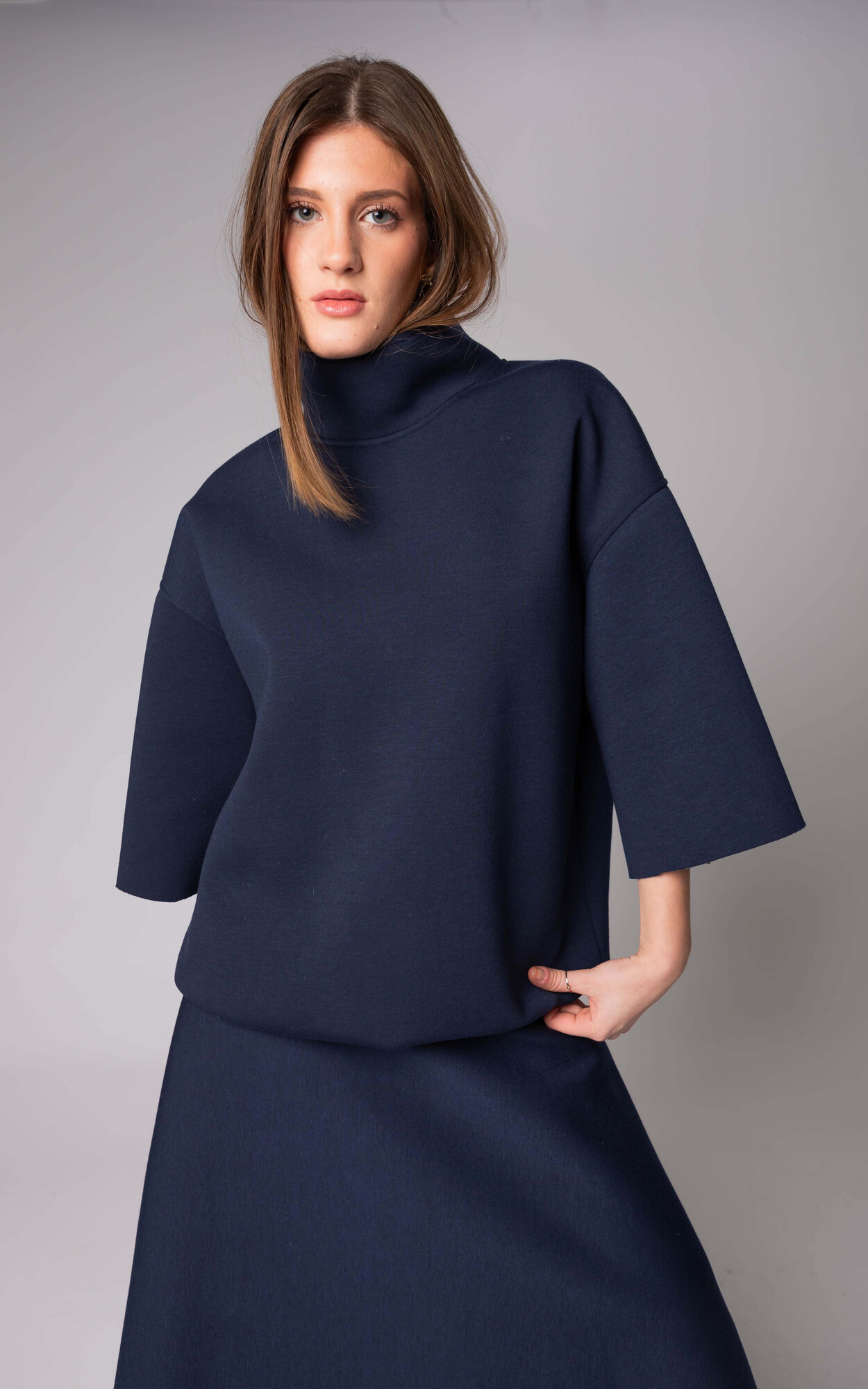 Donkerblauw Sweater/trui