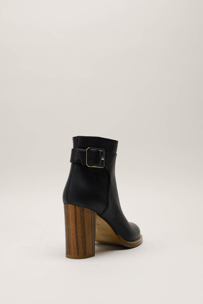 Zwart Enkellaars hak image