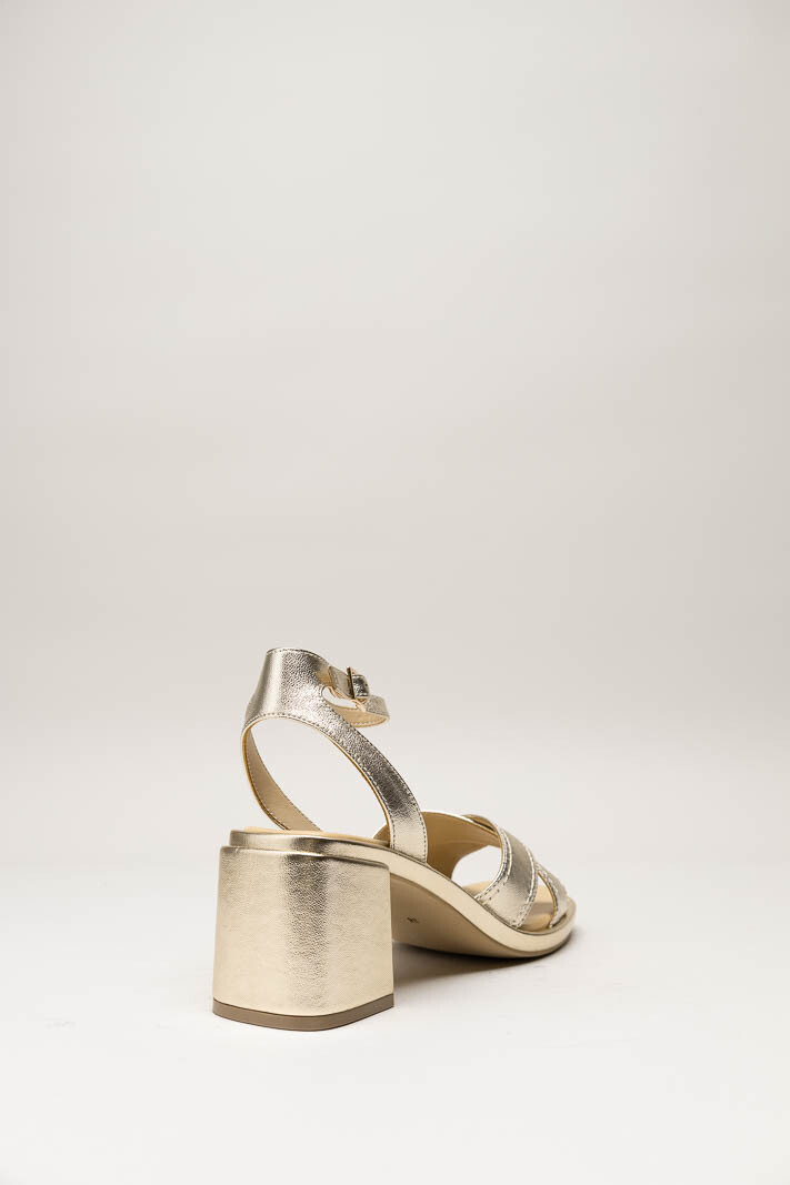 Goud Sandaal hak image