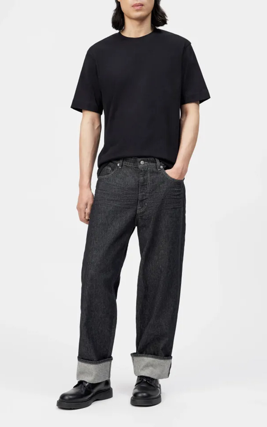 Zwart Jeansbroek image