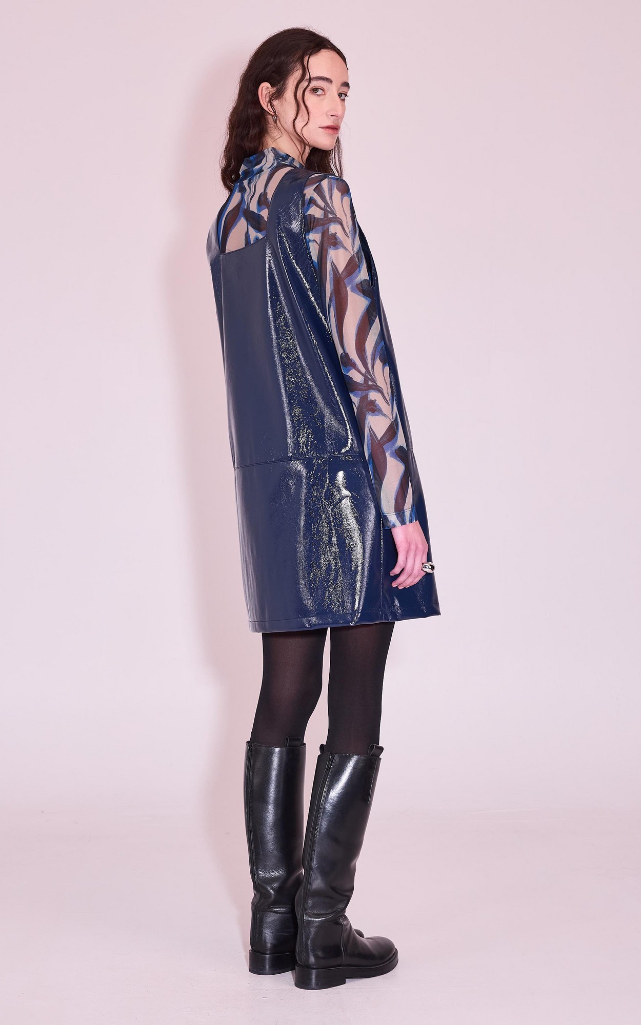 Blauw Jurk image