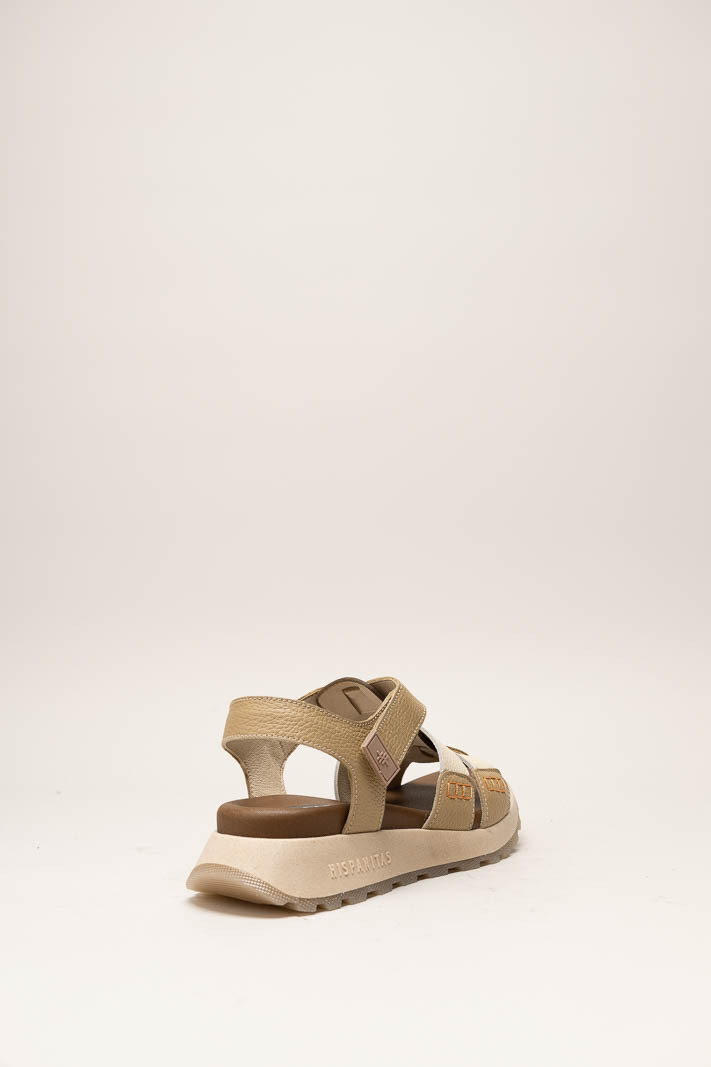 Bruin Sandaal plat image