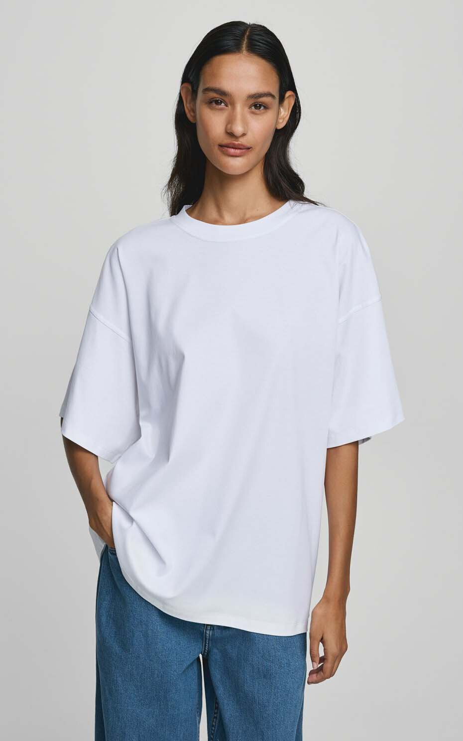 Wit T-shirt/top