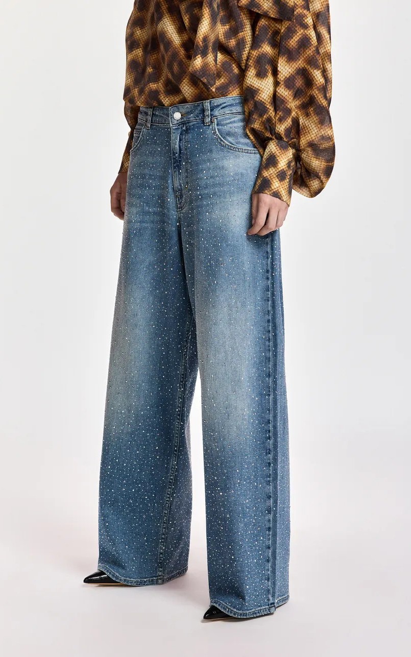 Blauw Jeansbroek