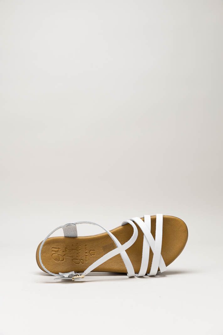 Wit Sandaal plat image