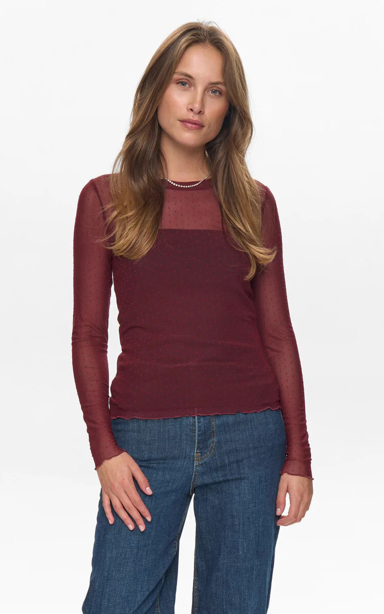 Bordeaux T-shirt/top