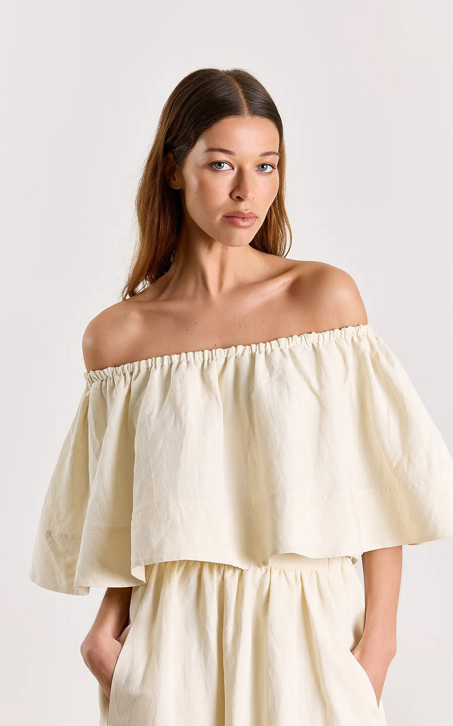 Beige Blouse