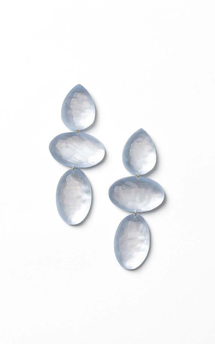 Blauw Oorbellen