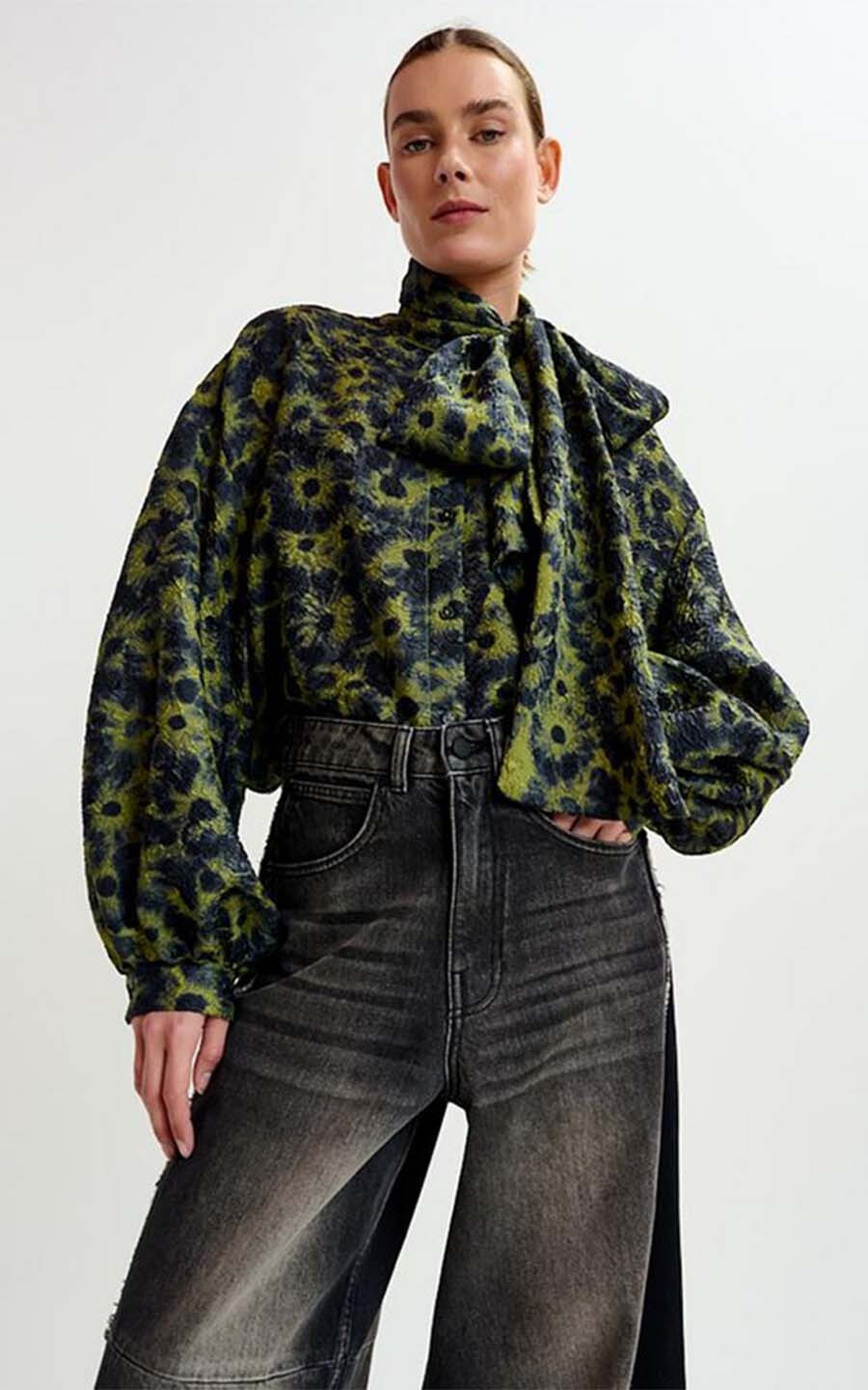 Groen Blouse