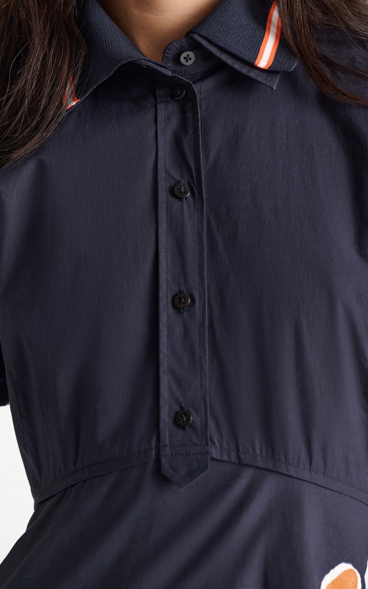 Marineblauw Jurk image