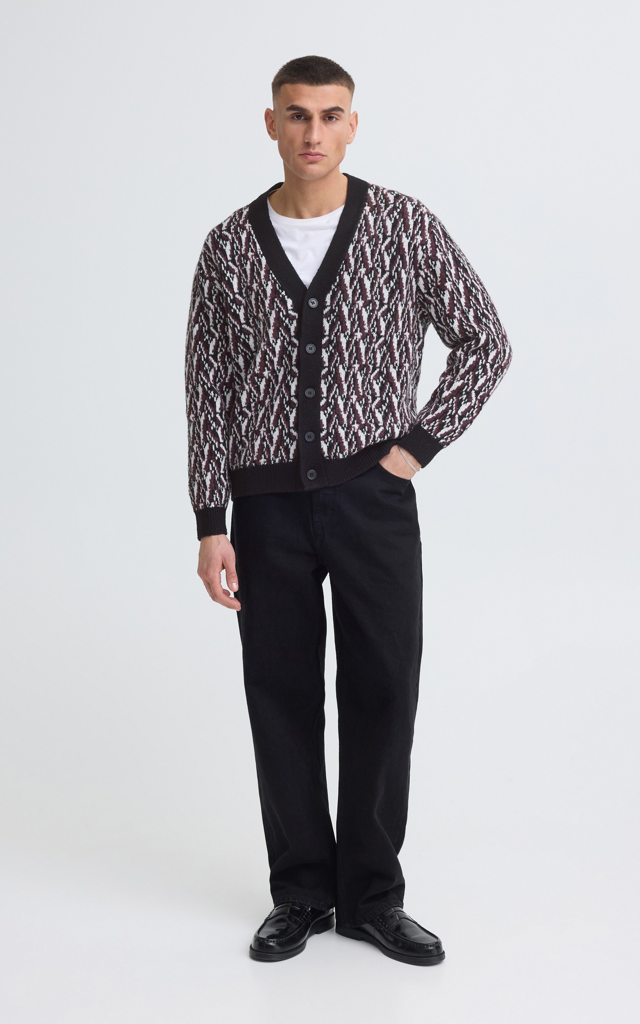 Bordeaux Cardigan