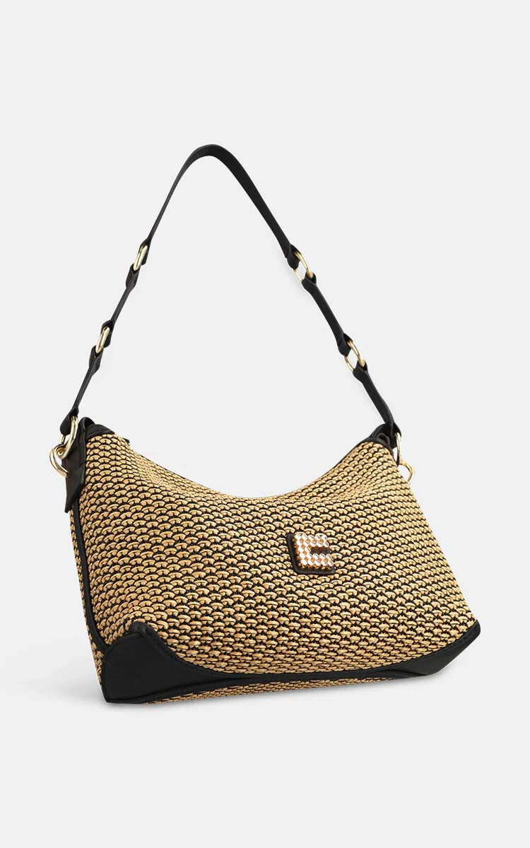 Beige Schoudertas image