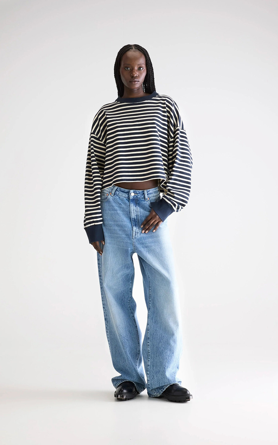 Blauw Sweater/trui