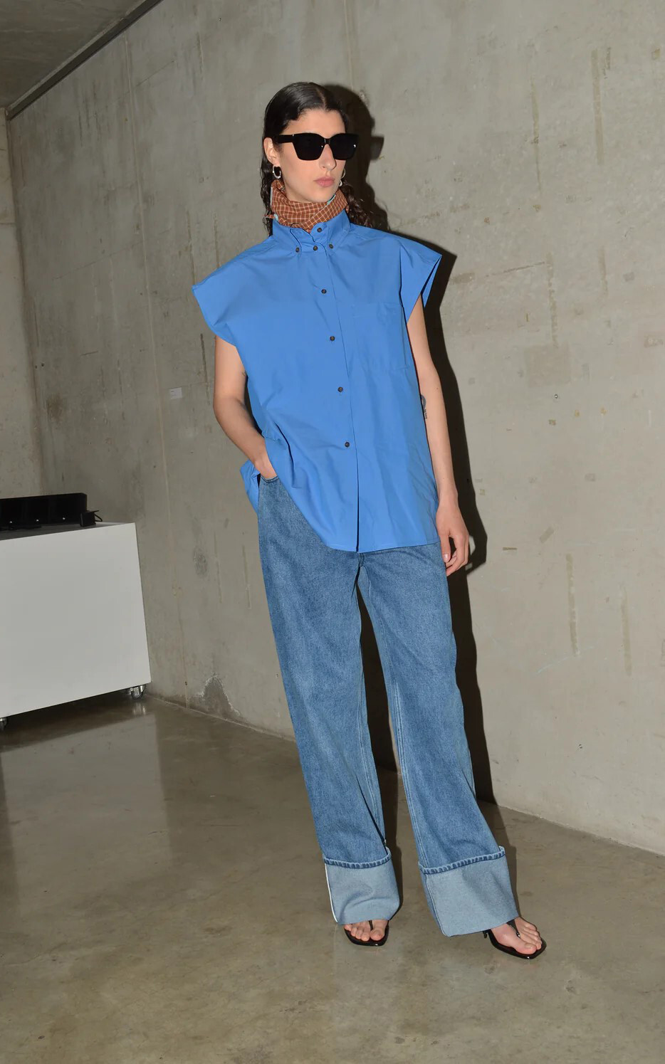 Blauw Blouse