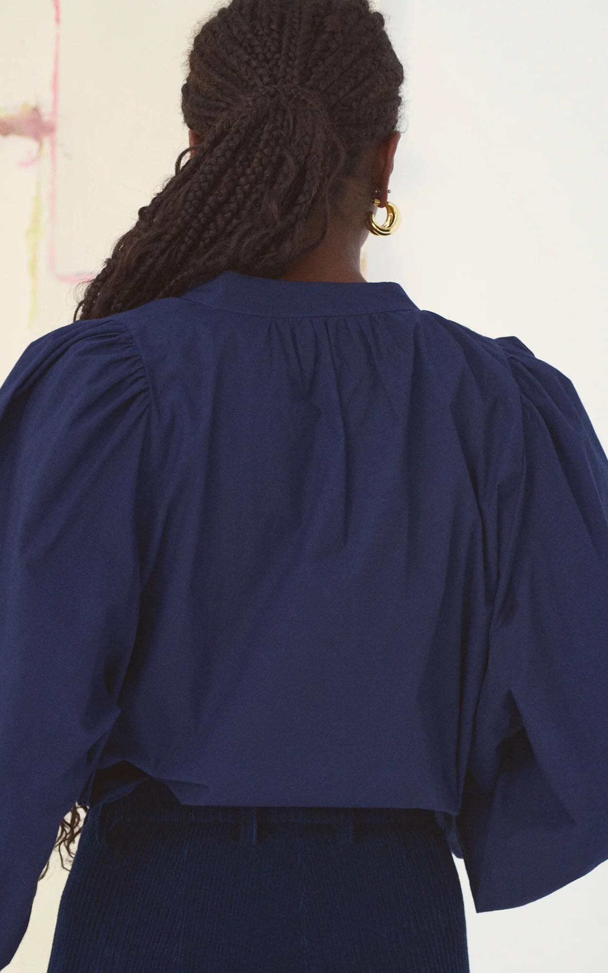 Blauw Blouse