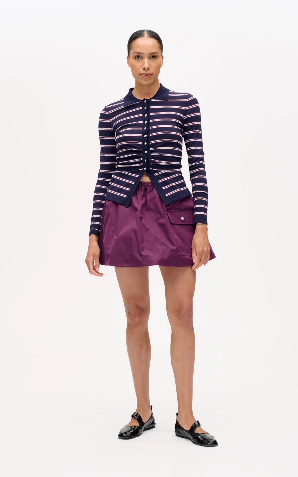 zoom in on Marineblauw T-shirt/top image Marineblauw T-shirt/top image