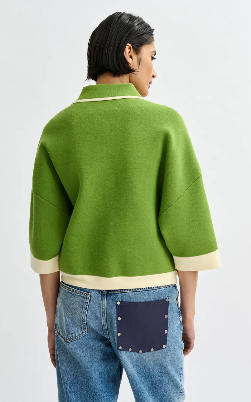 Groen Cardigan