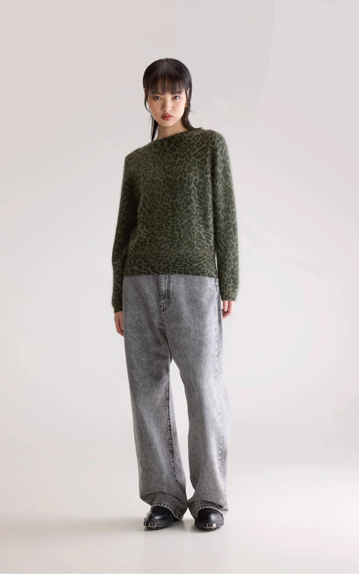 Kaki Sweater/trui