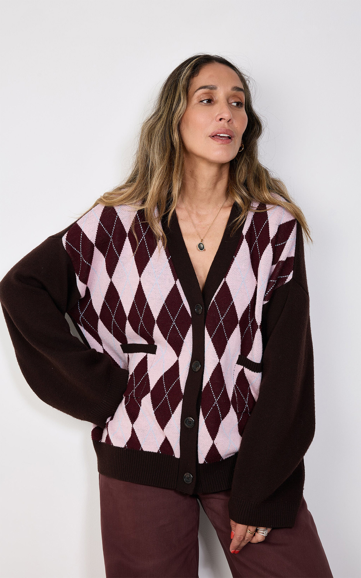 Bordeaux Cardigan
