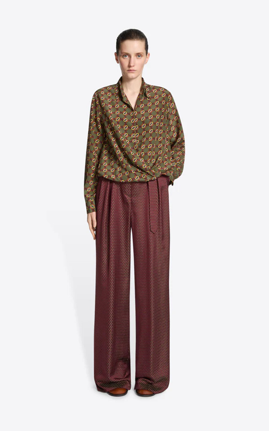 Kaki Blouse