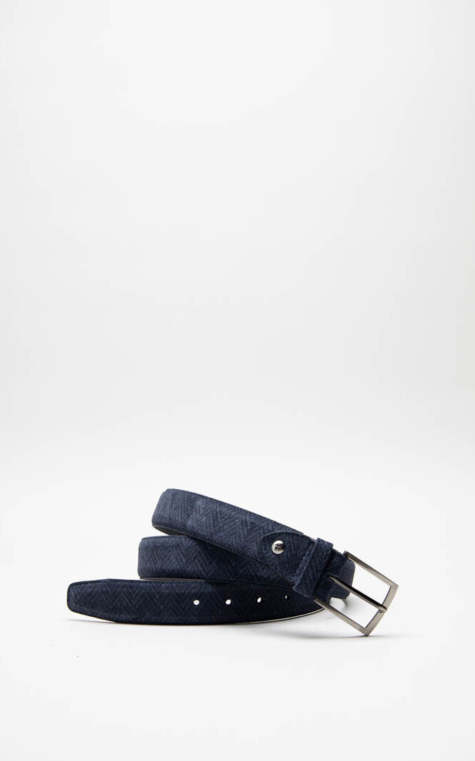 Donkerblauw Riem