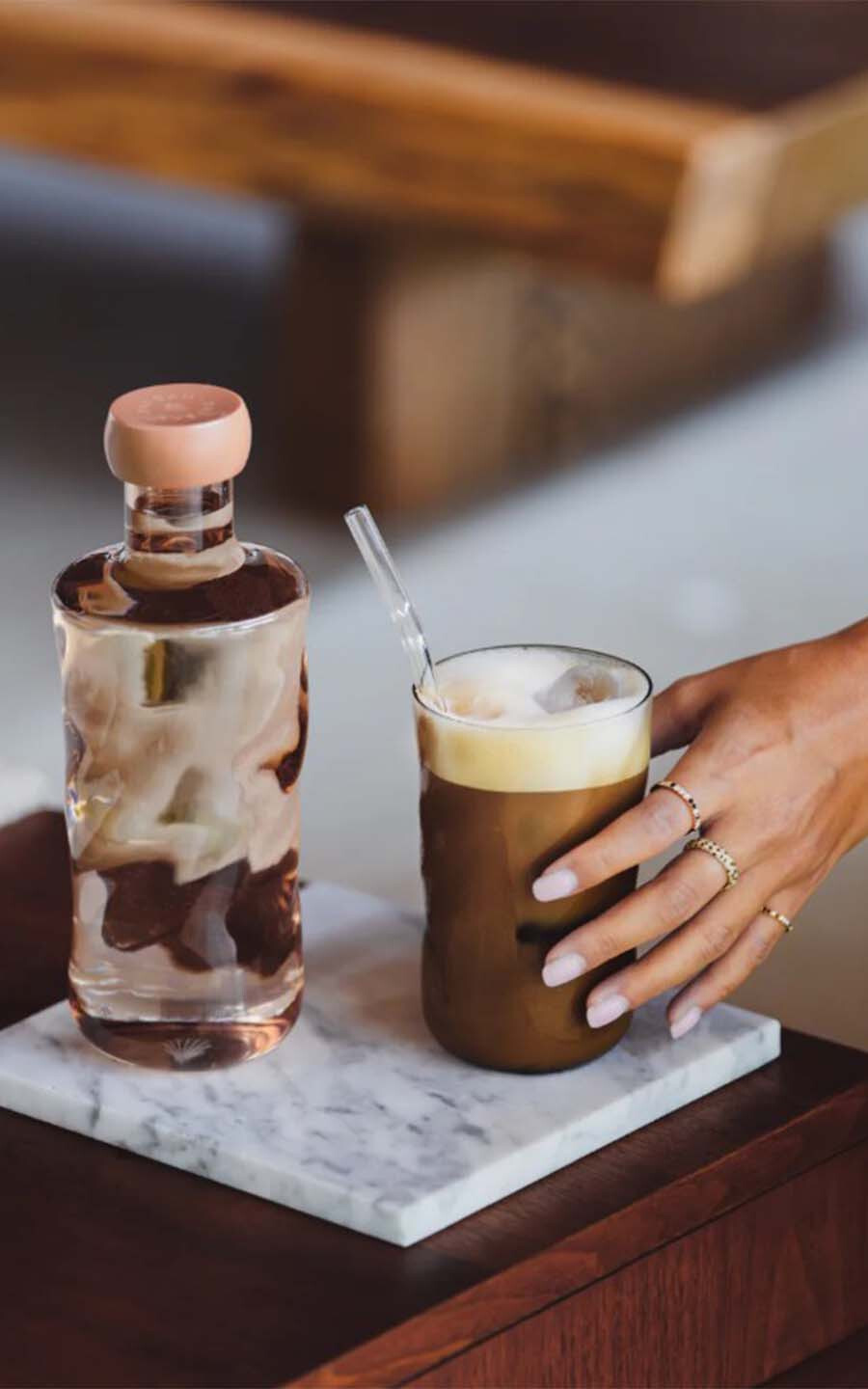 Bruin Servies en glazen