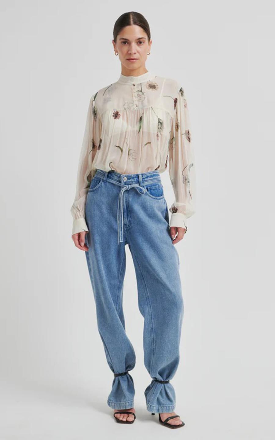 Blauw Jeansbroek image