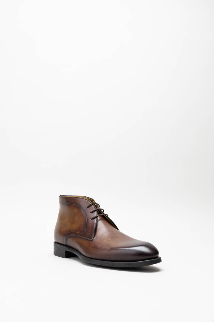 Bruin Veterschoen hoog