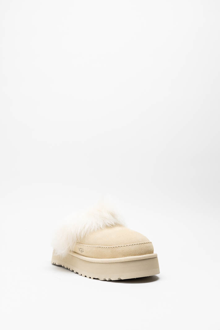 Lichtbeige Pantoffel