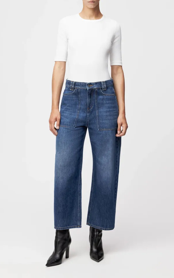 Blauw Jeansbroek image