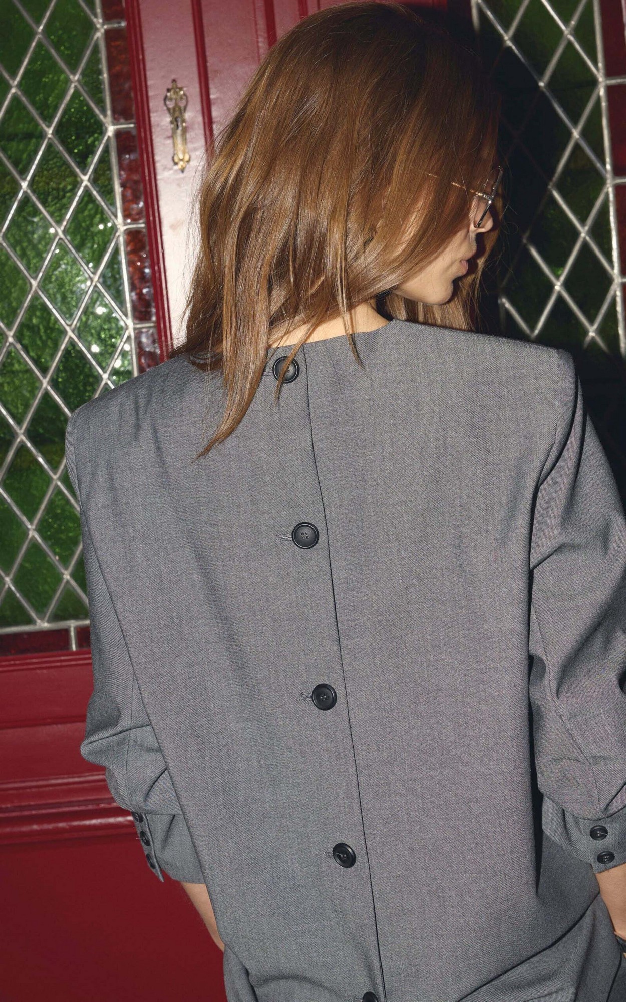 Grijs Blouse
