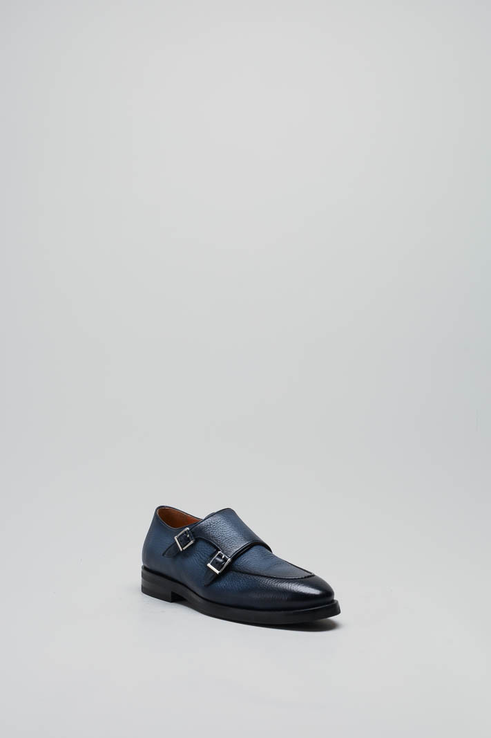 Blauw Gespschoen