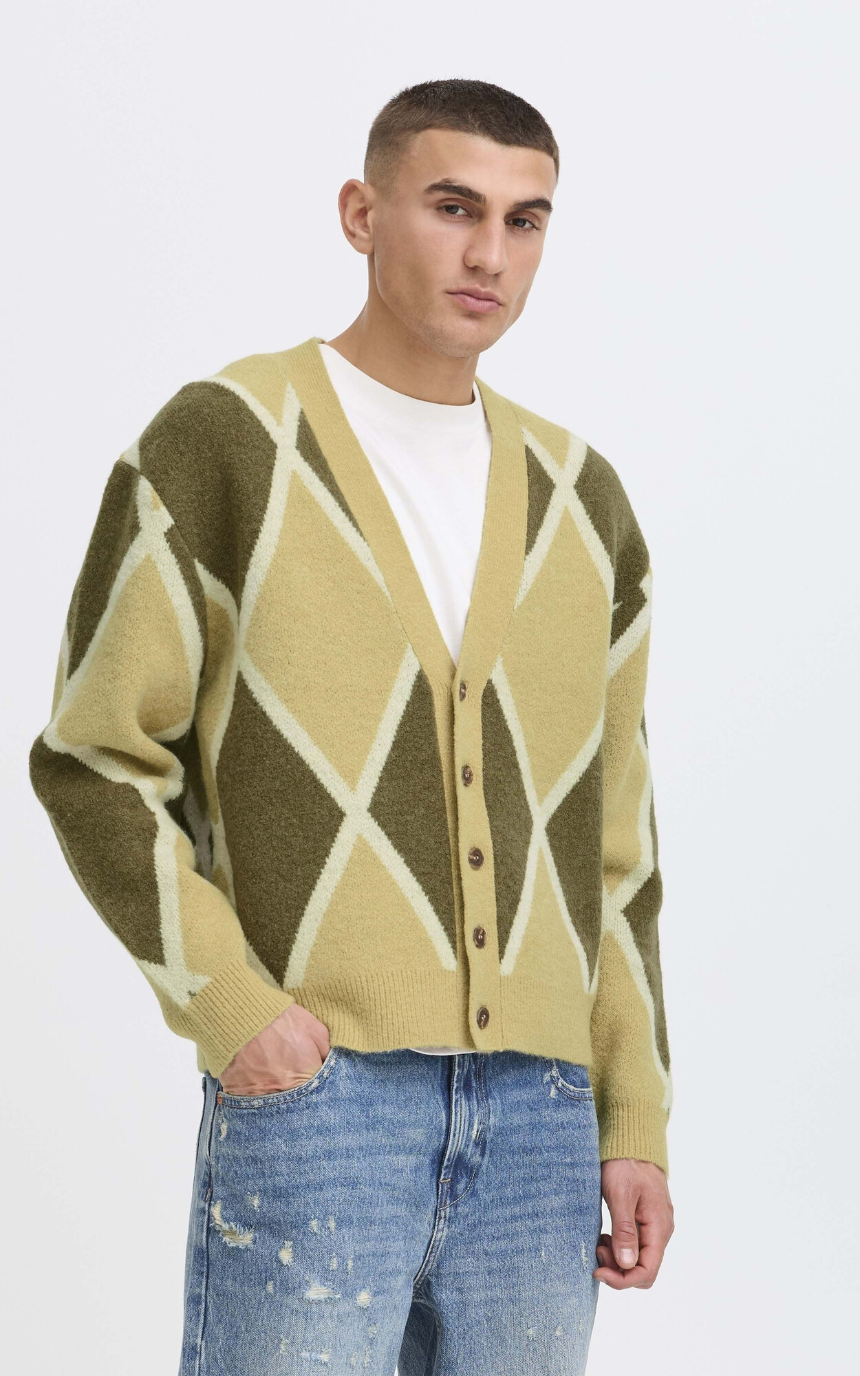 Kaki Cardigan