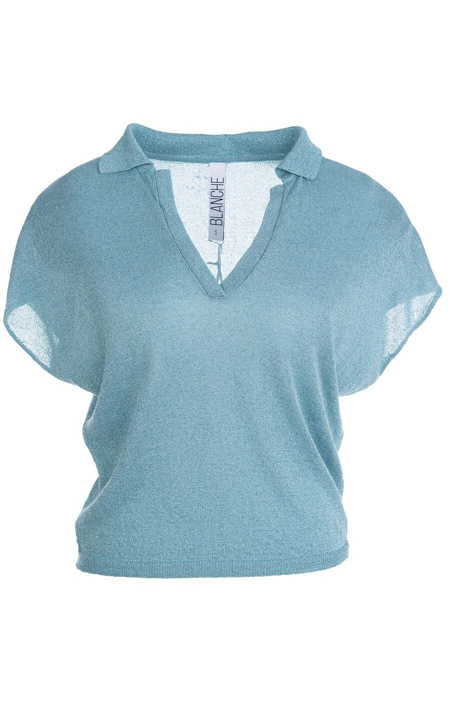Blauw T-shirt/top
