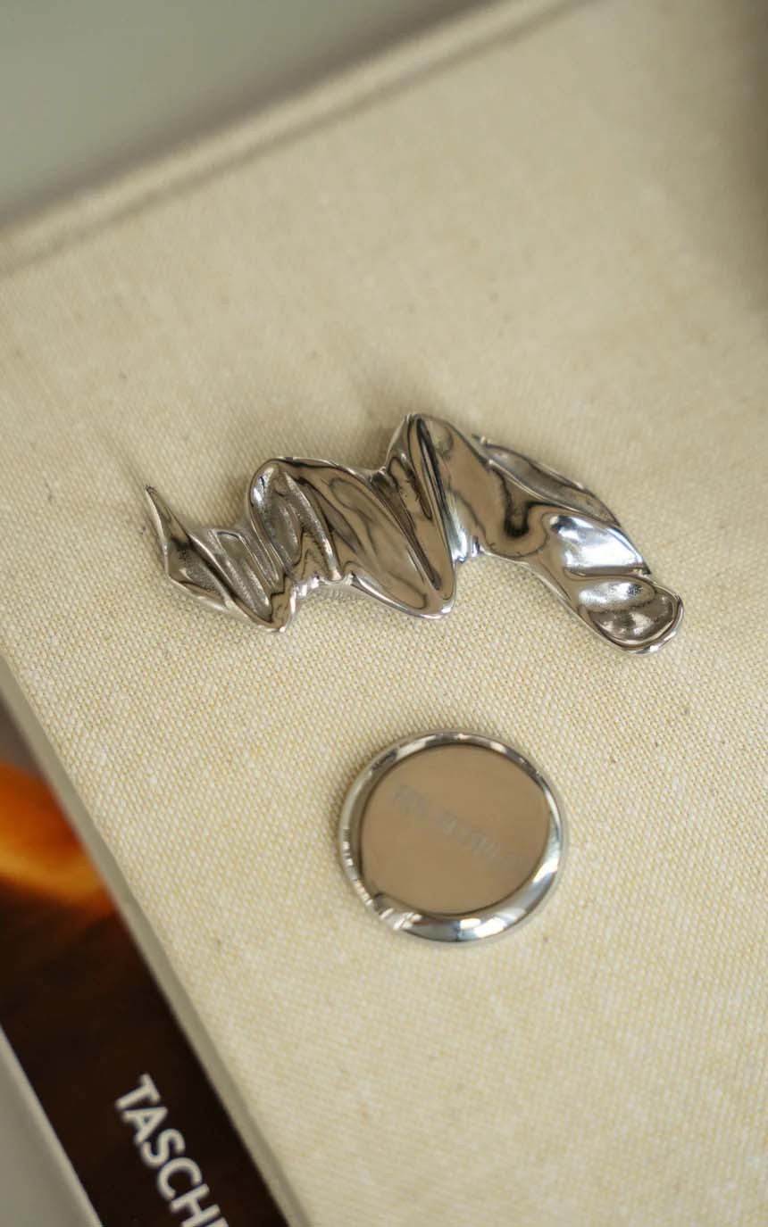 Zilver Broche image
