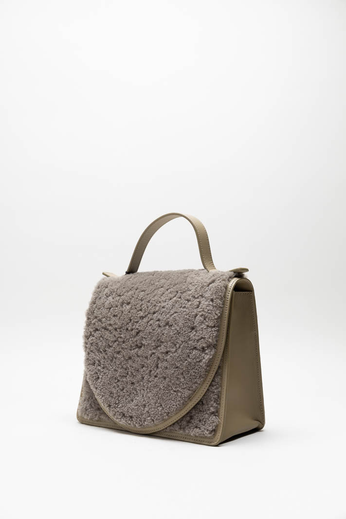 Taupe Handtas