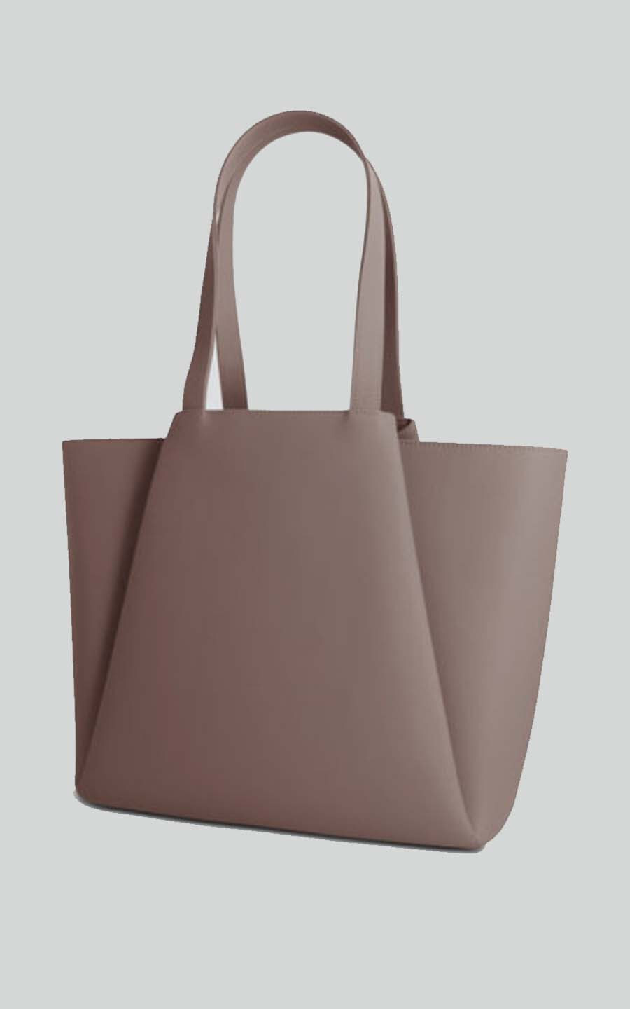 Taupe Schoudertas