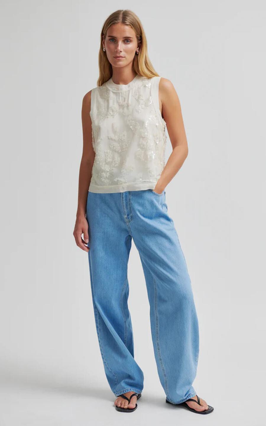 Ecru T-shirt/top image