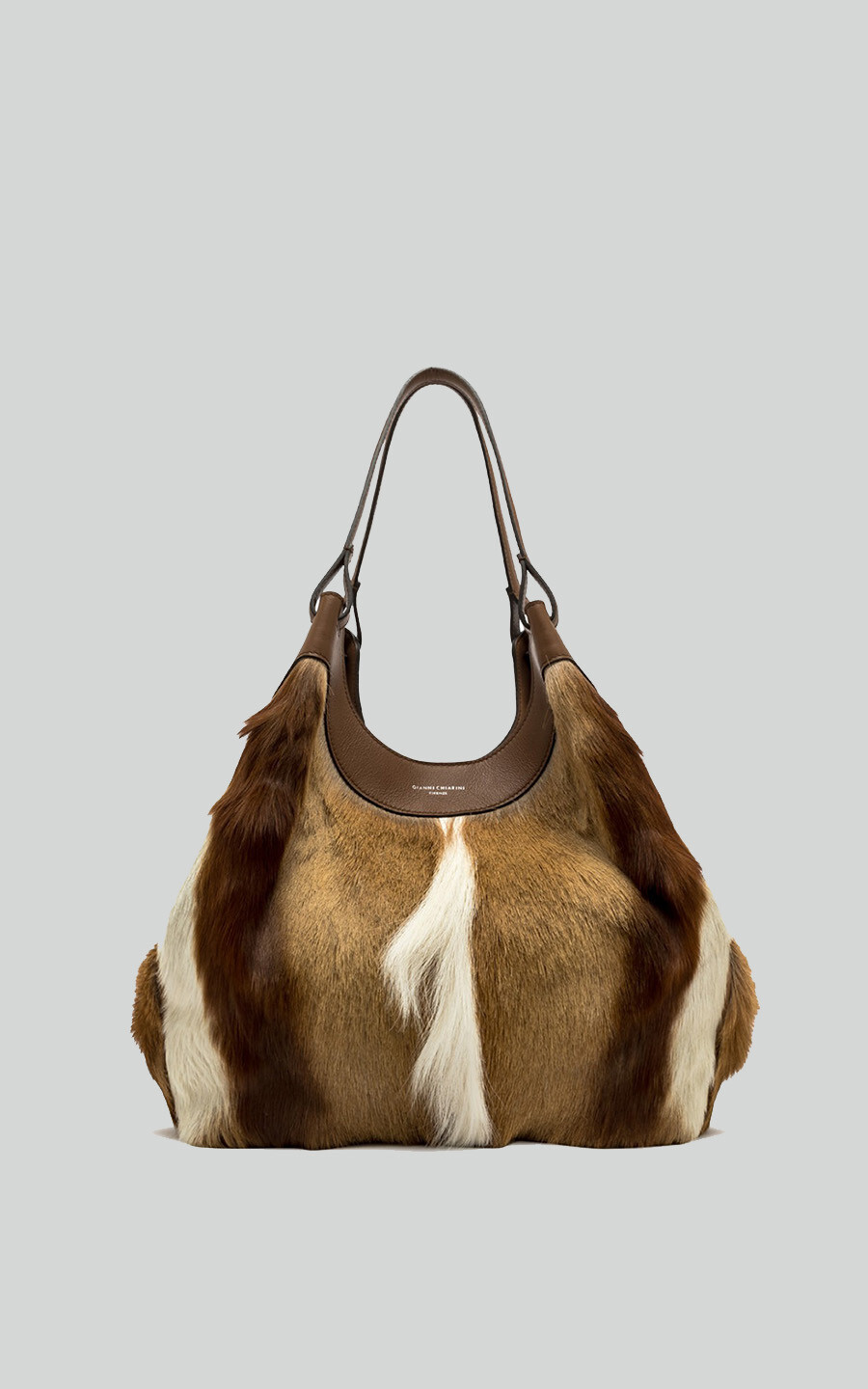 Beige Schoudertas