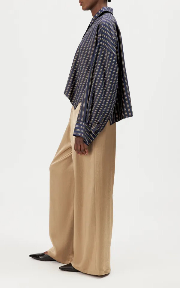 Marineblauw Blouse image