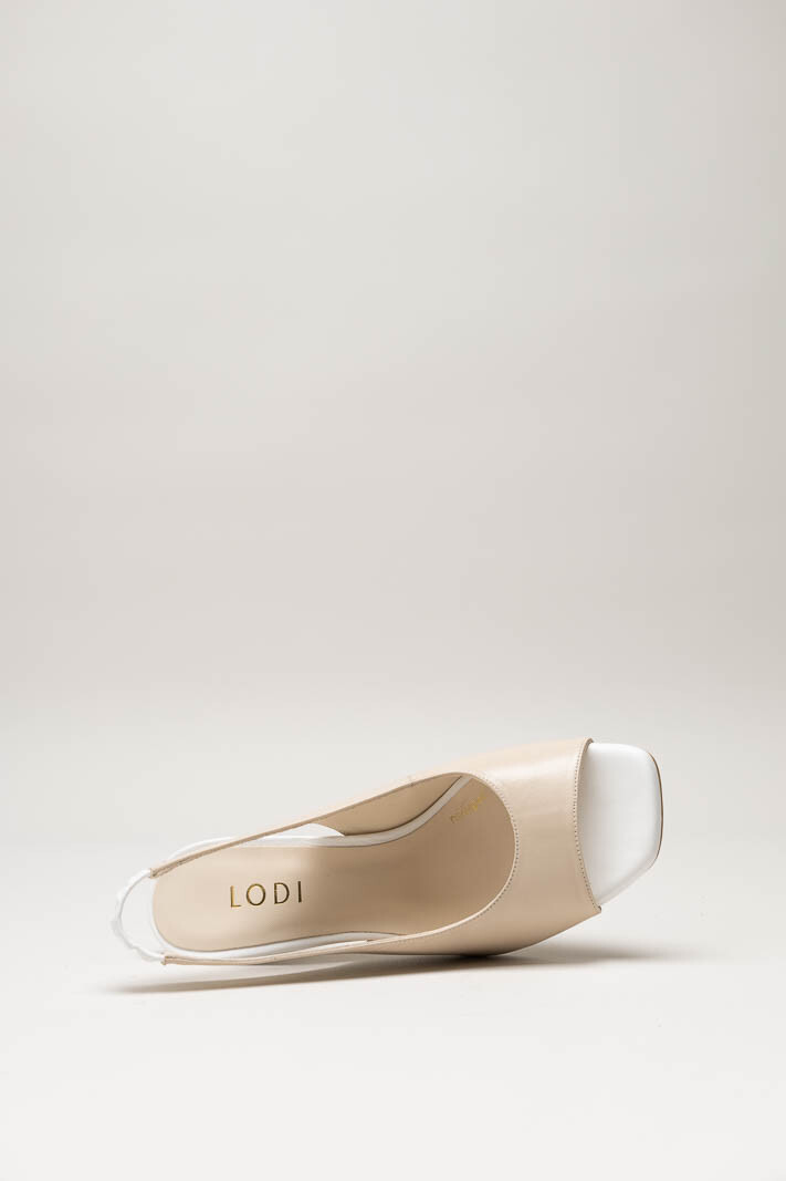 Nude Sandaal hak image