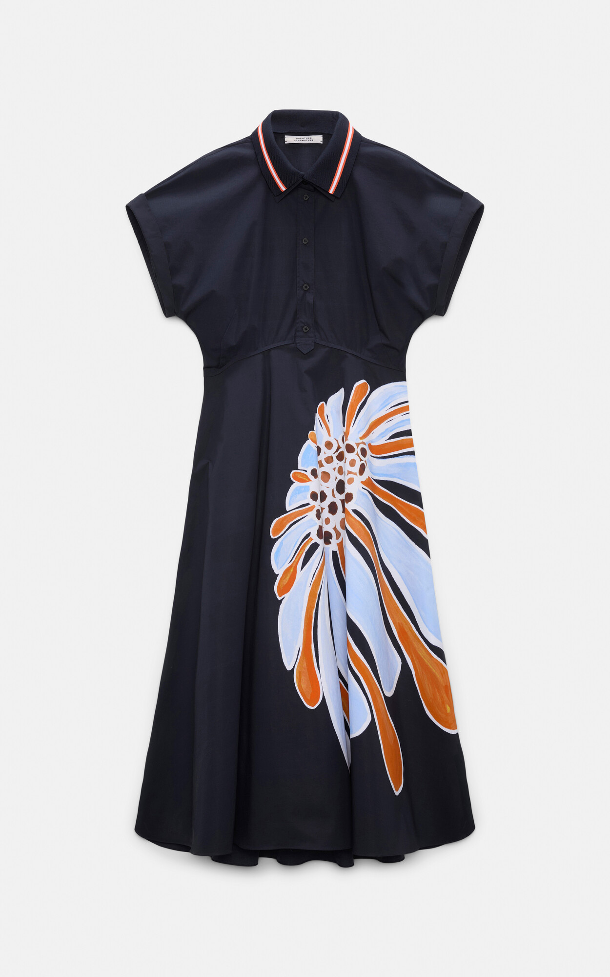 Marineblauw Jurk image